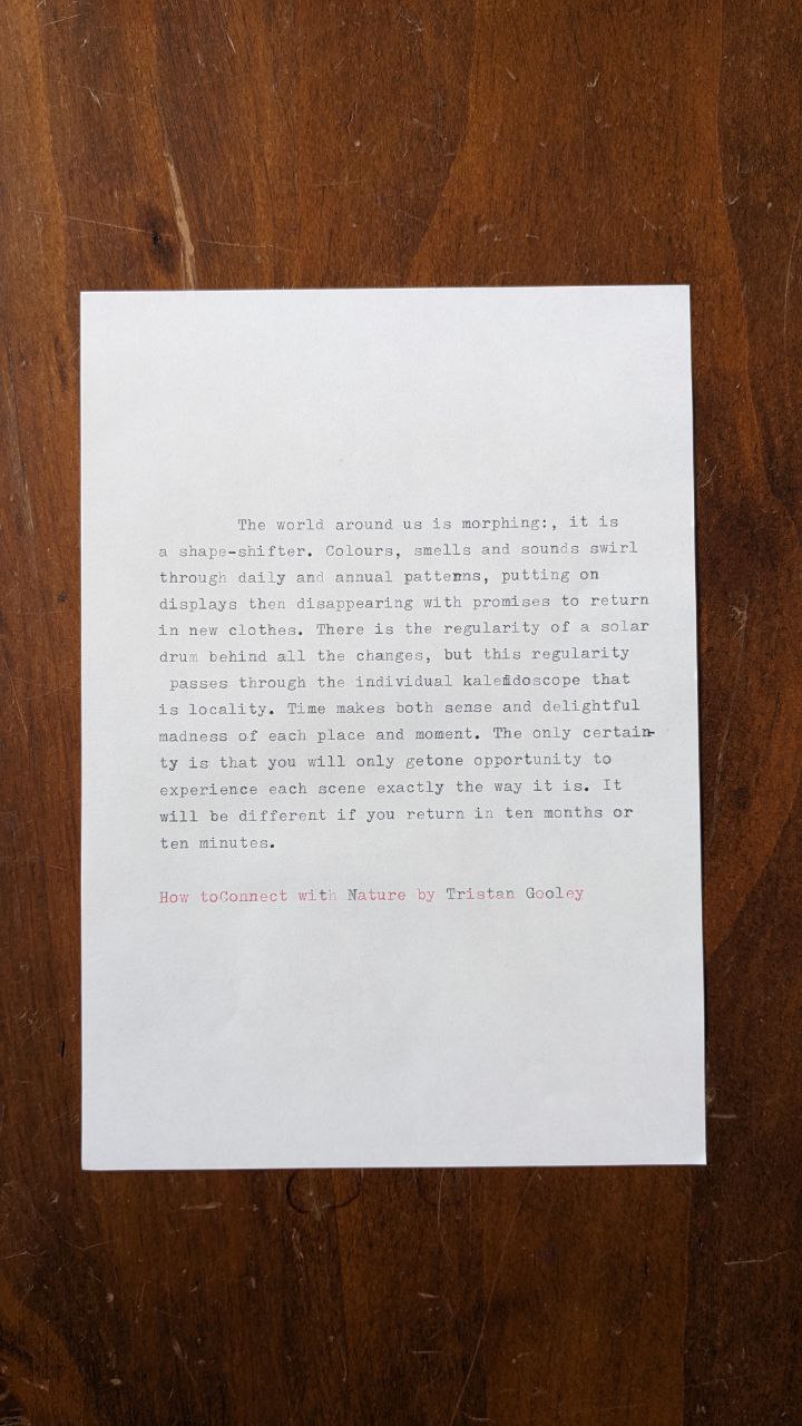 the world around us is morphing